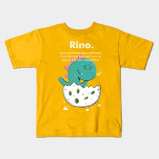 little dinosaur cute illustration Kids T-Shirt